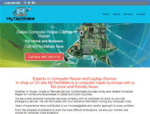 Tablet Screenshot of mytechmate.com